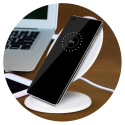 Phone & Tablet Chargers  - Phaser Wireless Charging Stand - Round