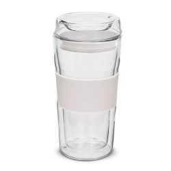 Reusable Coffee Cups - Glass  - Divino Double Wall Glass Cup