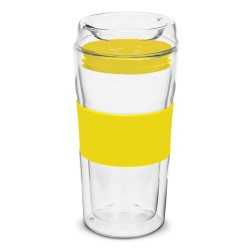 Reusable Coffee Cups - Glass  - Divino Double Wall Glass Cup