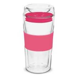 Reusable Coffee Cups - Glass  - Divino Double Wall Glass Cup