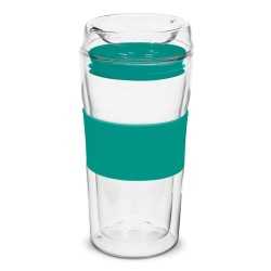 Reusable Coffee Cups - Glass  - Divino Double Wall Glass Cup