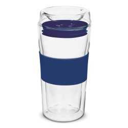 Reusable Coffee Cups - Glass  - Divino Double Wall Glass Cup