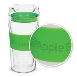 Reusable Coffee Cups - Glass  - Divino Double Wall Glass Cup