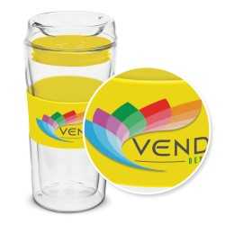 Reusable Coffee Cups - Glass  - Divino Double Wall Glass Cup