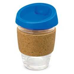 Reusable Coffee Cups - Glass  - Metro Cup - Cork Band