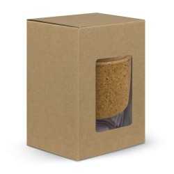 Reusable Coffee Cups - Glass  - Metro Cup - Cork Band