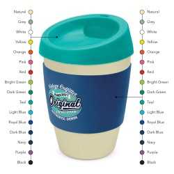 Reusable Coffee Cups - Glass  - Metro Cup Bamboo