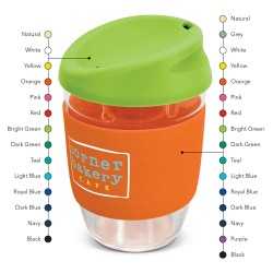 Reusable Coffee Cups - Glass  - Nova Cup - Borosilicate 350ml