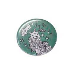 Name & Pin Badges  - Button Badge Round - 58mm