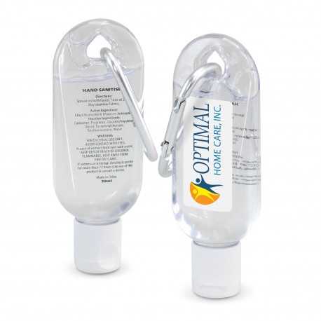 Hand Sanitisers & Wipes  - Carabiner Hand Sanitiser 30ml