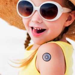 Sunscreen & Lip Balm  - Sunburn Alert Stickers