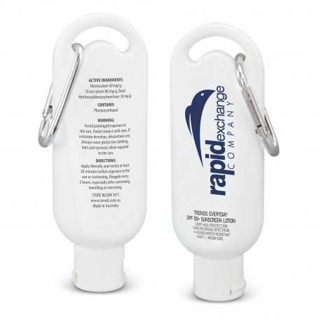 Sunscreen & Lip Balm  - TRENDS Everyday SPF 50+ Carabiner Sunscreen 50ml