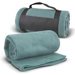 Picnic Blankets  - Glasgow Fleece Blanket with Strap