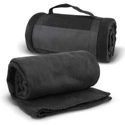 Picnic Blankets  - Glasgow Fleece Blanket with Strap