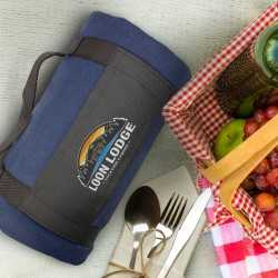 Picnic Blankets  - Glasgow Fleece Blanket with Strap