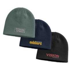 Beanies  - Montana Garter Knit Beanie