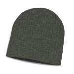 Beanies - Nebraska Heather Cable Knit Beanie