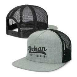 Caps  - Jackson Flat Peak Trucker Cap