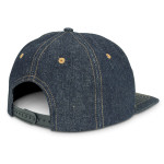 Caps  - Denim Flat Peak Cap