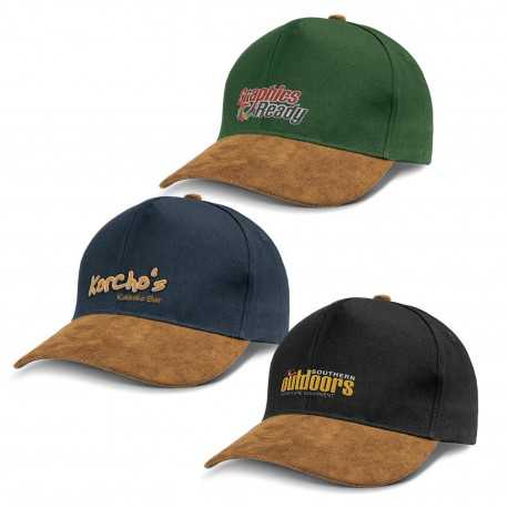 Caps  - Outback Suede Peak Cap