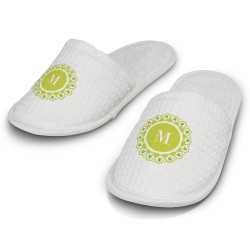 Bath Robes  - Rochester Waffle Slippers