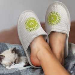 Bath Robes  - Rochester Waffle Slippers