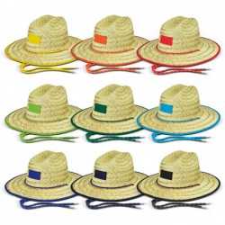 Straw Hats  - Wide Brim Straw Hat