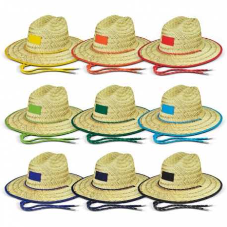 Straw Hats  - Wide Brim Straw Hat