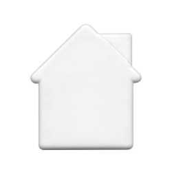 Printed Mint Cards  - House Shape Mint Card