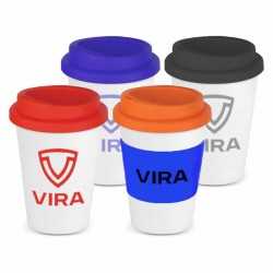Reusable Coffee Cups - Plastic & Ceramic  - Ecco Kuppa 12oz Double Wall
