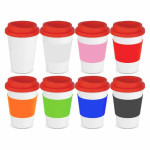 Reusable Coffee Cups - Plastic &amp; Ceramic - Ecco Kuppa 12oz Double Wall