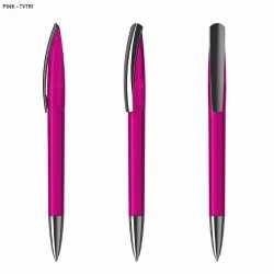 Plastic Promotional Pens  - Arca MM Transparent Plastic Pen