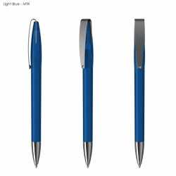 Plastic Promotional Pens  - Cobra MM Transparent Plastic Pen