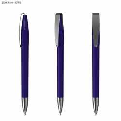Plastic Promotional Pens  - Cobra MM Transparent Plastic Pen