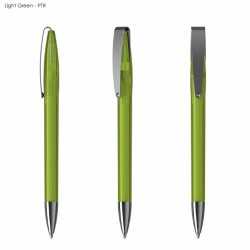 Plastic Promotional Pens  - Cobra MM Transparent Plastic Pen