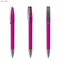 Plastic Promotional Pens  - Cobra MM Transparent Plastic Pen