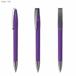 Plastic Promotional Pens  - Cobra MM Transparent Plastic Pen