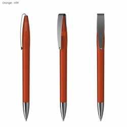 Plastic Promotional Pens  - Cobra MM Transparent Plastic Pen