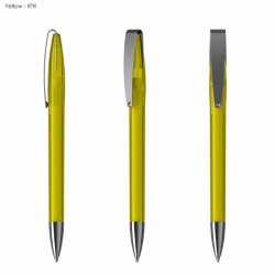 Plastic Promotional Pens  - Cobra MM Transparent Plastic Pen