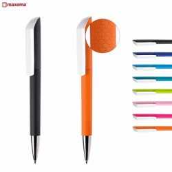 Plastic Promotional Pens  - Flow 1T-GOM CB Plastic Pen