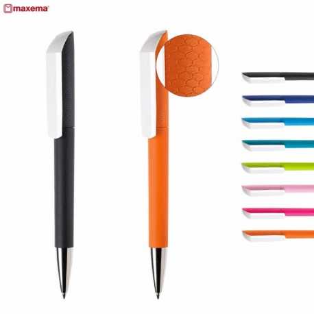 Plastic Promotional Pens  - Flow 1T-GOM CB Plastic Pen