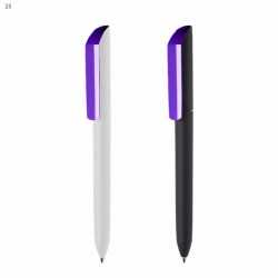 Plastic Promotional Pens  - Flow F2 P-GOM K Plastic Pen