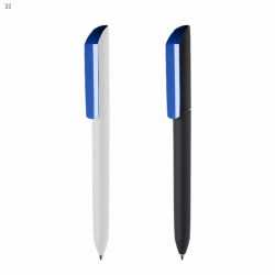 Plastic Promotional Pens  - Flow F2 P-GOM K Plastic Pen