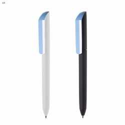 Plastic Promotional Pens  - Flow F2 P-GOM K Plastic Pen