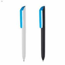 Plastic Promotional Pens  - Flow F2 P-GOM K Plastic Pen