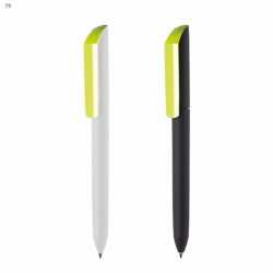 Plastic Promotional Pens  - Flow F2 P-GOM K Plastic Pen