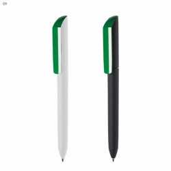 Plastic Promotional Pens  - Flow F2 P-GOM K Plastic Pen