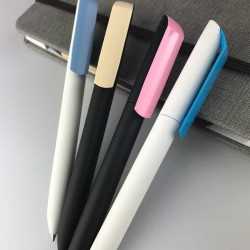 Plastic Promotional Pens  - Flow F2 P-GOM K Plastic Pen
