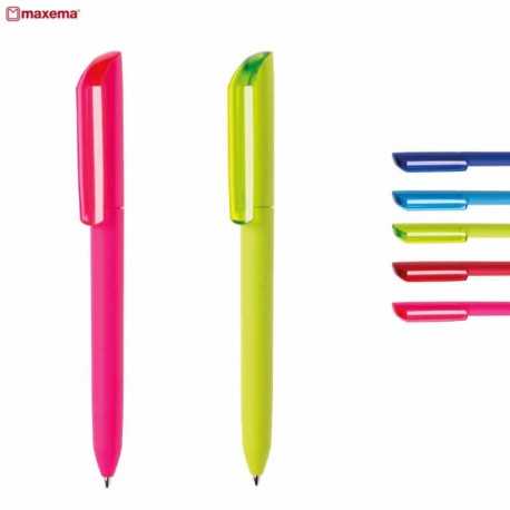 Plastic Promotional Pens  - Flow F2 P-GOM30 Plastic Pen