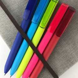 Plastic Promotional Pens  - Flow F2 P-GOM30 Plastic Pen